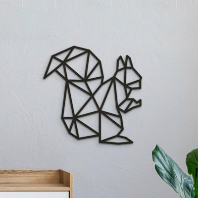 Eekhoorn wanddecoratie - Muur Art