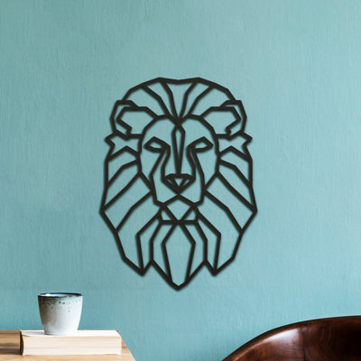 Leeuw wanddecoratie - Muur Art